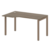 Metal System Quattro Стол криволинейный левый на П-образном м/к 50БП.СА-2 (L) Акация/Антрацит металл 1400*900*750 Metal System Quattro Стол криволинейный левый на П-образном м/к 50БП.СА-2 (L) Акация/Антрацит металл 1400*900*750