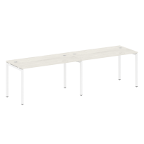 Metal System Quattro Р. ст. на 2 раб. места на П-образном м/к 40БП.СМ-2.3 Акация/Антрацит металл 2800*720*750 Metal System Quattro Р. ст. на 2 раб. места на П-образном м/к 40БП.СМ-2.3 Акация/Антрацит металл 2800*720*750