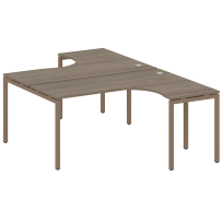 Metal System Quattro Р. ст. криволинейная на П-образном м/к 40БП.РАС-СА-2.4 Акация/Антрацит металл 1600*2435*750 Metal System Quattro Р. ст. криволинейная на П-образном м/к 40БП.РАС-СА-2.4 Акация/Антрацит металл 1600*2435*750