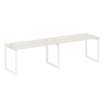 Metal System Quattro Р. ст. на 2 раб. места на О-образном м/к 50БО.СМ-2.3 Акация/Антрацит металл 2800*720*750 Metal System Quattro Р. ст. на 2 раб. места на О-образном м/к 50БО.СМ-2.3 Акация/Антрацит металл 2800*720*750