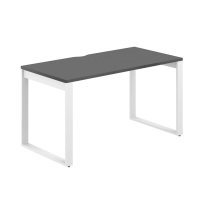 Стол офисный с вырезом Allegro / 1400×600×750 / Профиль О-образный: 70×20 / Металлокаркас: Белый / Столешница: Белый / AG.102.WH.V.72.WH Стол офисный с вырезом Allegro / 1400×600×750 / Профиль О-образный: 70×20 / Металлокаркас: Белый / Столешница: Белый / AG.102.WH.V.72.WH