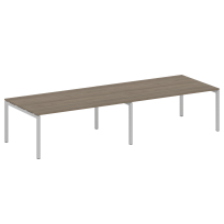 Metal System Quattro Перег. стол (2 столешницы) на П-образном м/к 50БП.ПРГ-2.5 Акация/Антрацит металл 3600*1235*750 Metal System Quattro Перег. стол (2 столешницы) на П-образном м/к 50БП.ПРГ-2.5 Акация/Антрацит металл 3600*1235*750