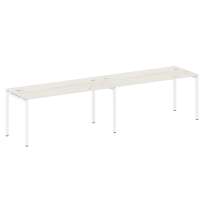 Metal System Quattro Р. ст. на 2 раб. места на П-образном м/к 40БП.СМ-2.4 Акация/Антрацит металл 3200*720*750 Metal System Quattro Р. ст. на 2 раб. места на П-образном м/к 40БП.СМ-2.4 Акация/Антрацит металл 3200*720*750