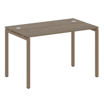 Metal System Quattro Стол офисный на П-образном м/к 40БП.СП-2 Вяз/Мокко металл 1200×720×750 Metal System Quattro Стол офисный на П-образном м/к 40БП.СП-2 Вяз/Мокко металл 1200×720×750