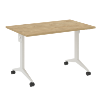 X-Pull Стол складной мобильный X.M-2.7 Тиквуд тёмный/Белый металл 1180×720×753 X-Pull Стол складной мобильный X.M-2.7 Тиквуд тёмный/Белый металл 1180×720×753